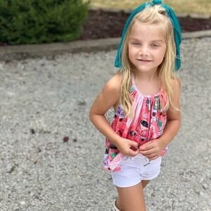 Colorful Kids Sleeveless Top